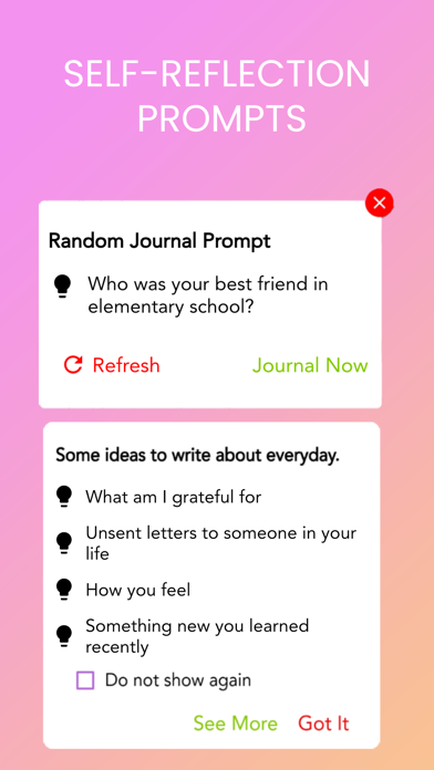 Ease Journal -Diary &Gratitude Screenshot
