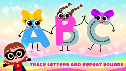 ABC Phonics Games for Girls! Screenshot