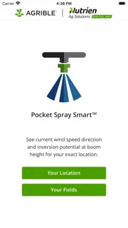 nutrien pocket spray smart™ iphone screenshot 1