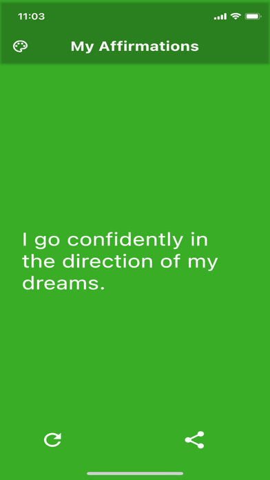 Screenshot #1 pour My-Daily-Affirmations