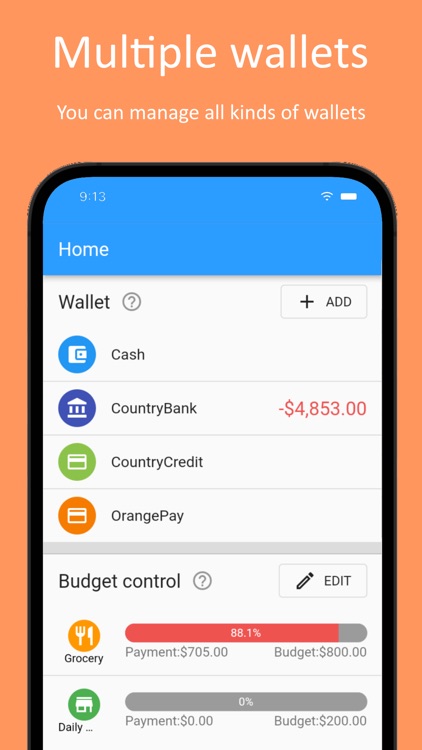 Monemy - Expense tracker app screenshot-3