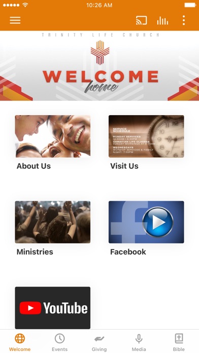 Trinity Life Church Screenshot