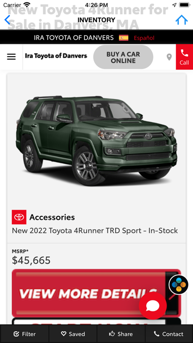 Ira Toyota of Danvers Screenshot