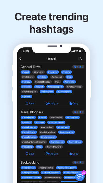 Hashtag Smart: AI Like Booster Screenshot