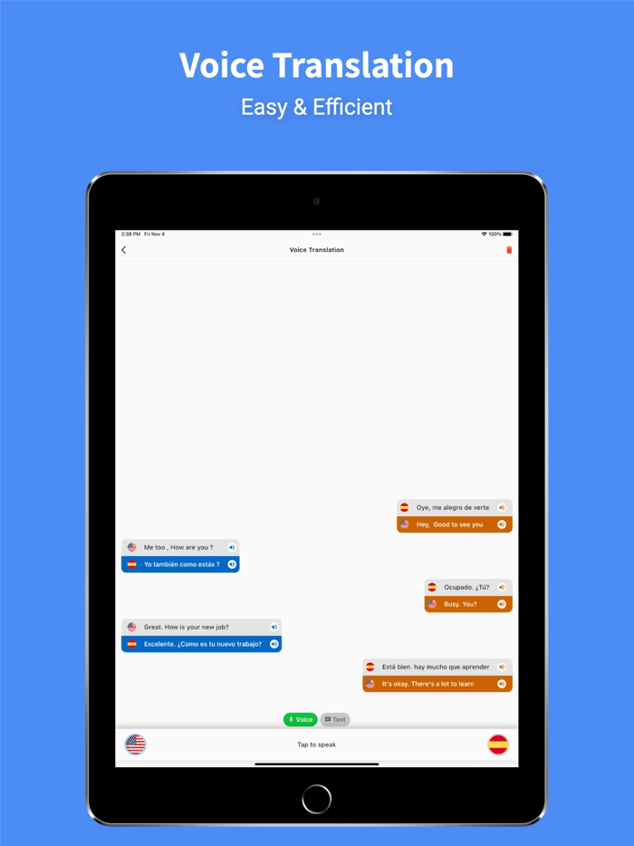 Spanish - English  Translator