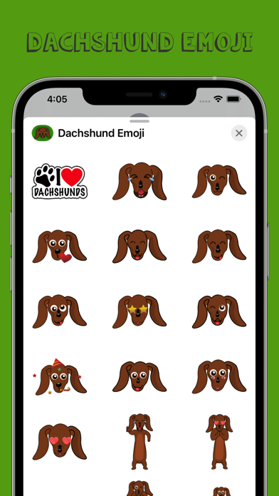 Dachshund Emoji Screenshot
