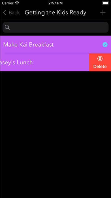 List Lane Screenshot