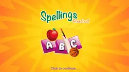 Game screenshot Spellings - Preschool mod apk