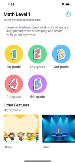 Game screenshot 1st,2nd,3rd,4th,5th grade Math mod apk