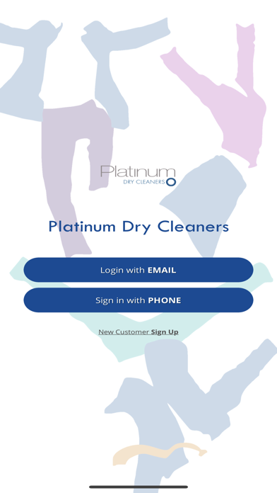 Platinum Dry Cleaners Screenshot