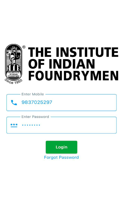 Institute of Indian Foundrymen Screenshot