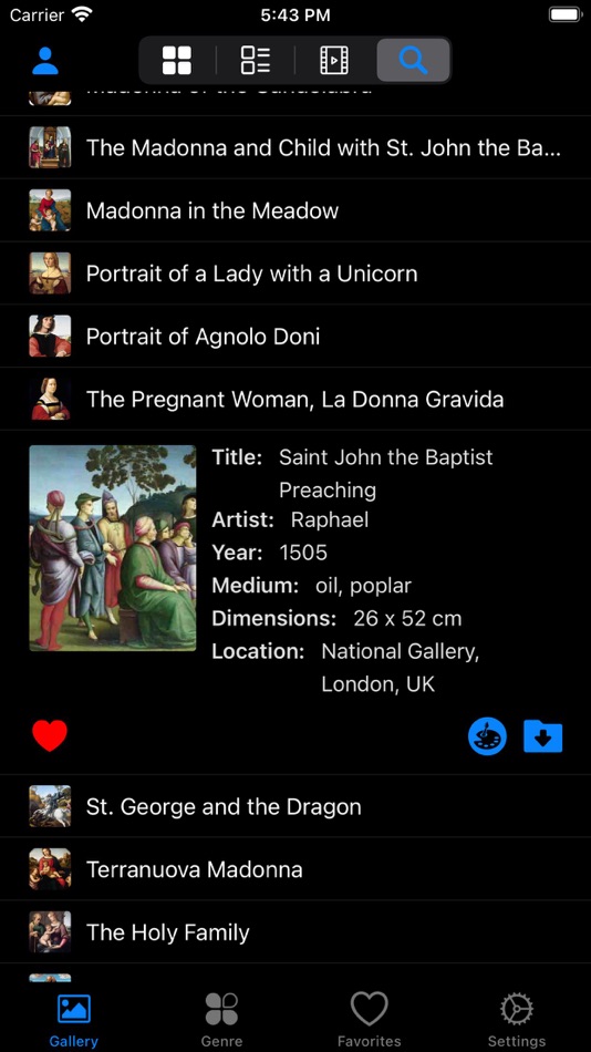 #7. Artlist - Raphael Collection (iOS) Podle: Jinan Matrix Information Technology Co., Ltd.