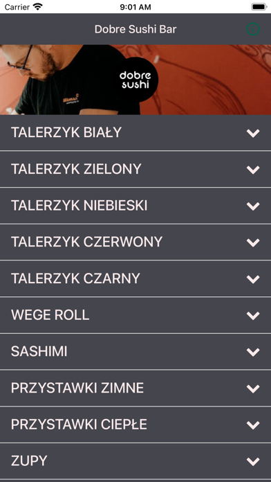 Dobre Sushi Bar Screenshot