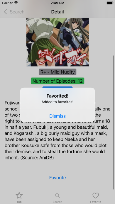 AniRec - Anime Recommendation Screenshot