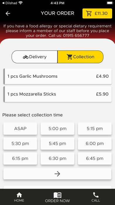 Da Vinci Pizzas Screenshot