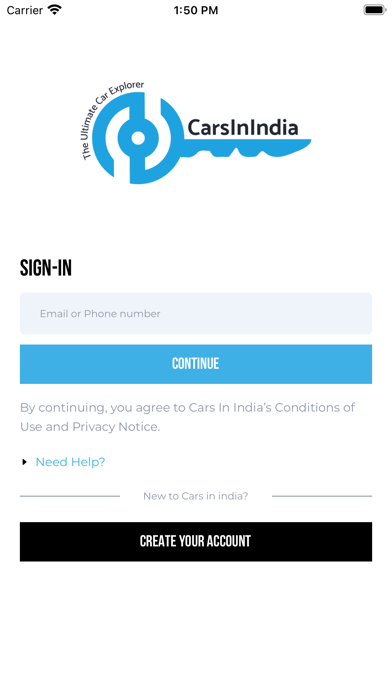 CarsInIndia Screenshot