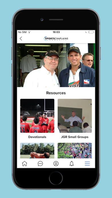 Sports Chaplains Community Screenshot
