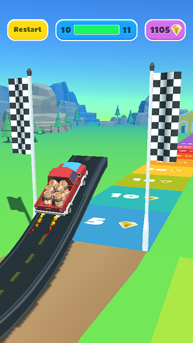 Flying Hills: Drive Master Screenshot