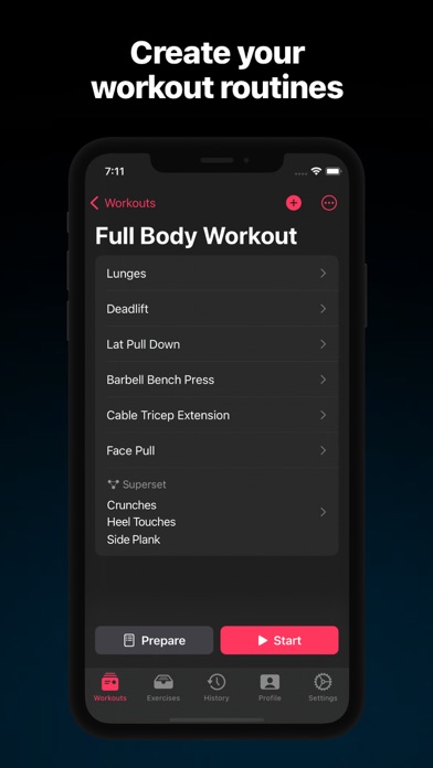 GymYou - Workout Tracker Screenshot