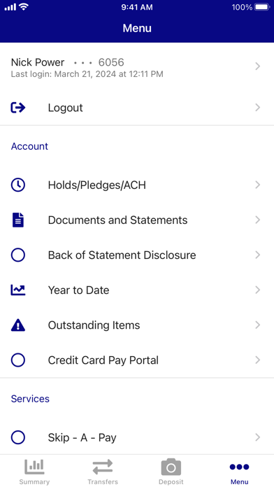 NY TEAM Federal Credit Union Screenshot