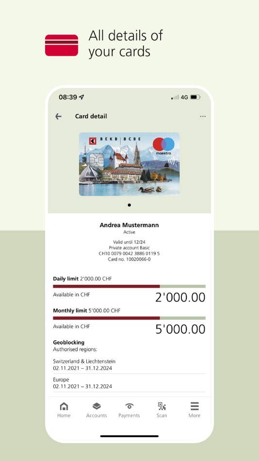 #5. BEKB App – Mobile Banking (iOS) Ved: BEKB BCBE