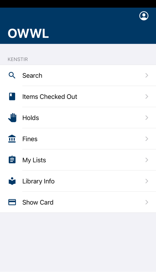 #2. OWWL Library System (iOS) 由: Kenneth Cox