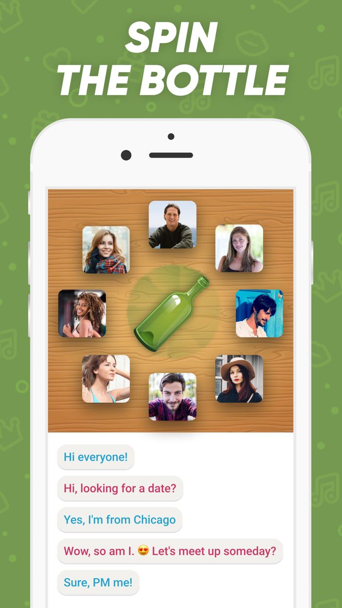 Spin the Bottle Meet and chat