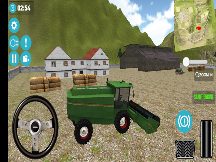 Tractor Driving Simulator Game