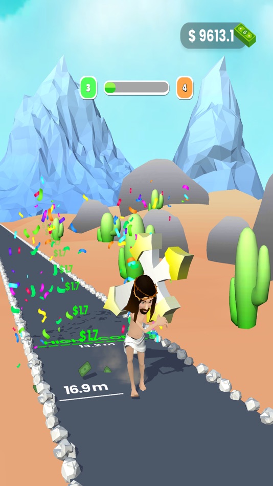 #8. Cross Bearer 3D (iOS) 由: Jeeneesoft, Inc.