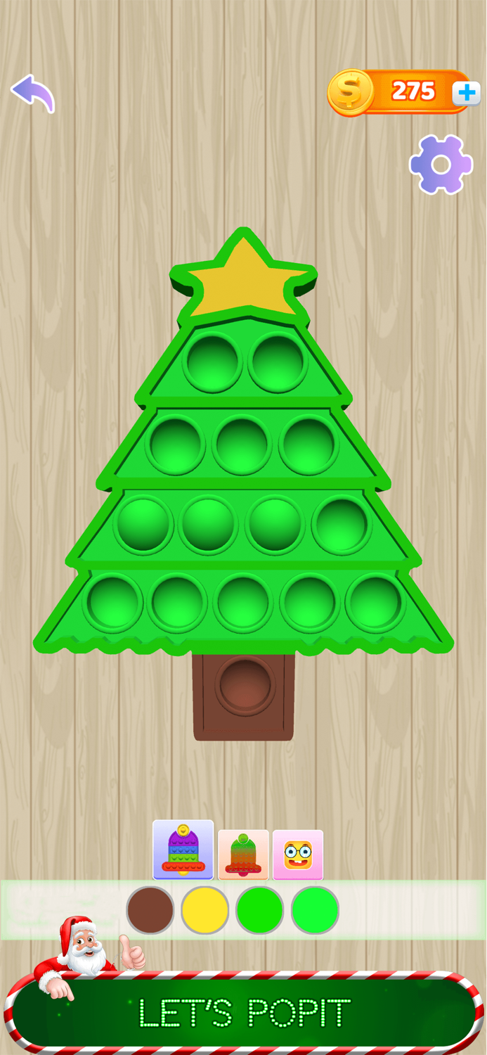 Pop It Christmas 3D Antistress