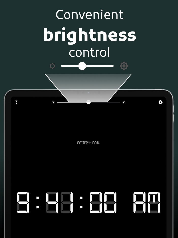 Digital Clock Nightstand Mode