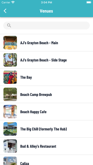30A Songwriters Festival 2023 Screenshot
