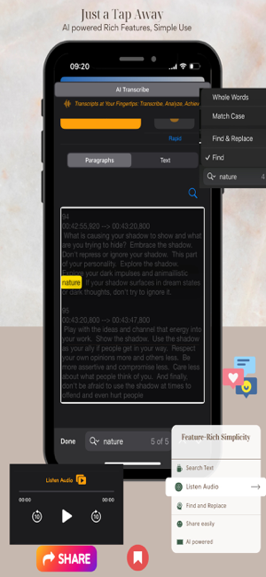 AI Transcribe  Audio, Video Screenshot