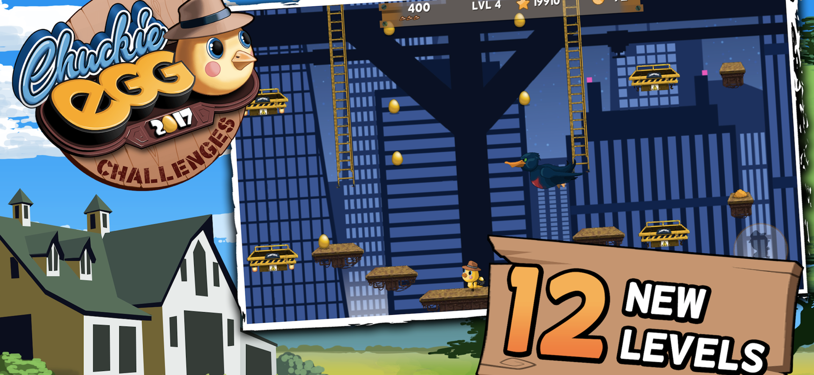 Chuckie Egg Challenges