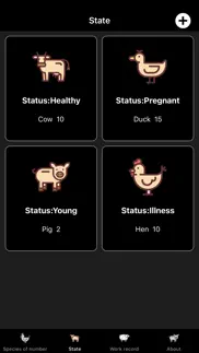 poultry number records iphone screenshot 2