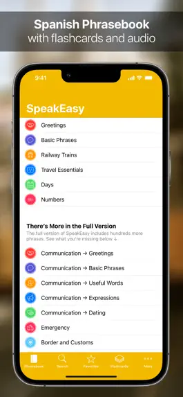 Game screenshot SpeakEasy Spanish Phrasebook mod apk