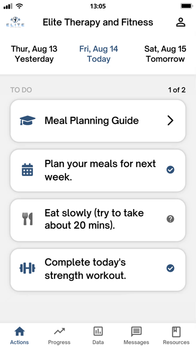 Elite Therapy and Fitness Screenshot
