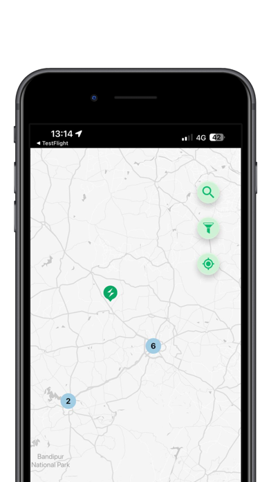 Tecell EV Charging Screenshot