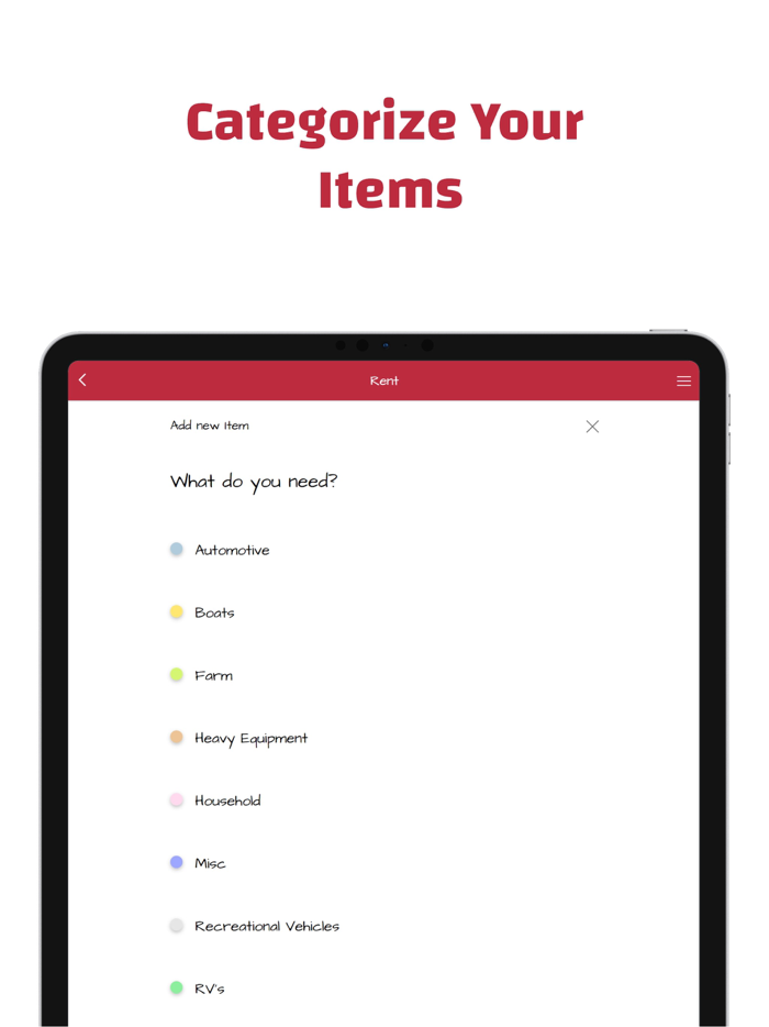 The Rent Everything App