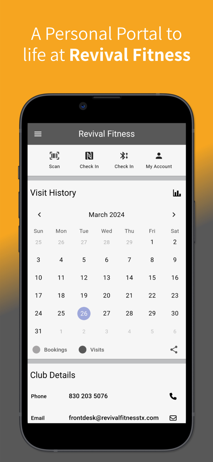 Revival Fitness Member App