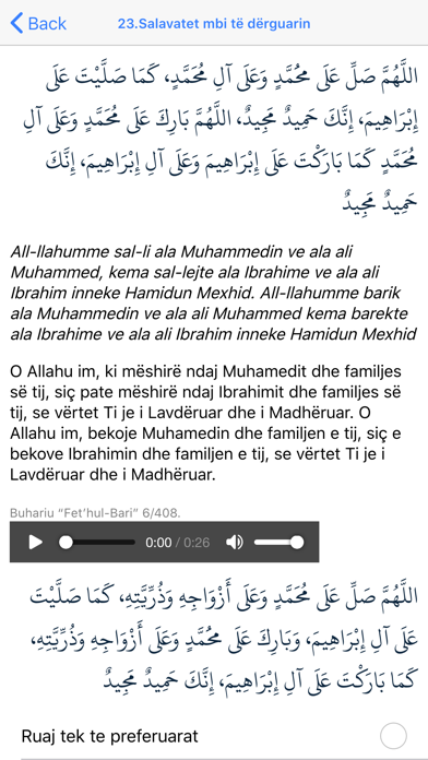 Mburoja e Muslimanit Screenshot