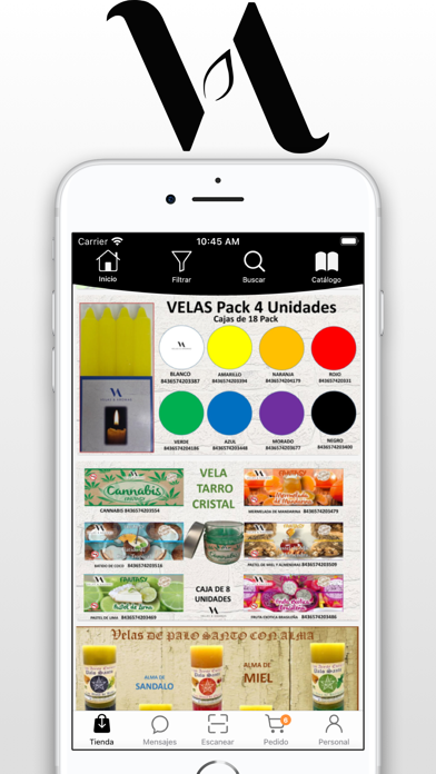 Profesionales Velas y Aromas Screenshot