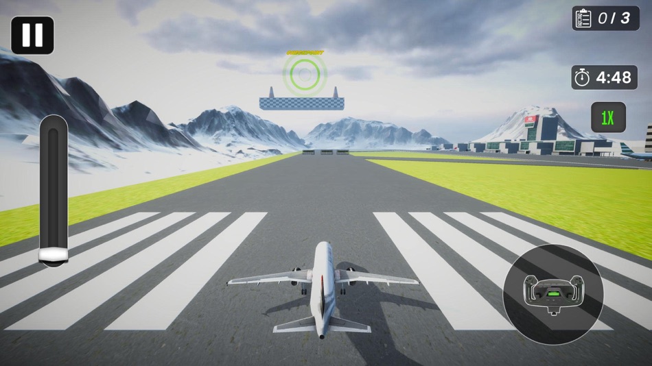 #1. Airplane Pilot Flight Sim Game (iOS) 由: Caroline Lagarde