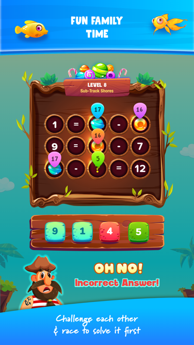 Jelly Cove - Math Puzzles Screenshot