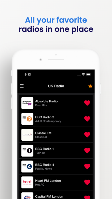 UK Radio Stations Live Screenshot