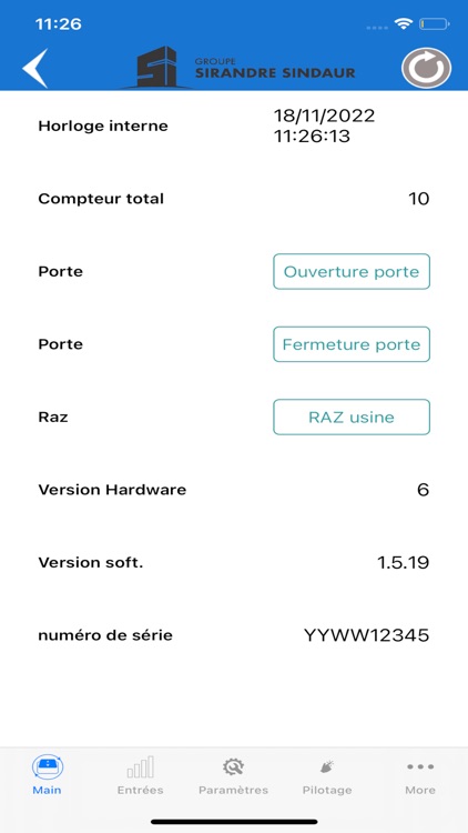 Portes connectées Sindaur