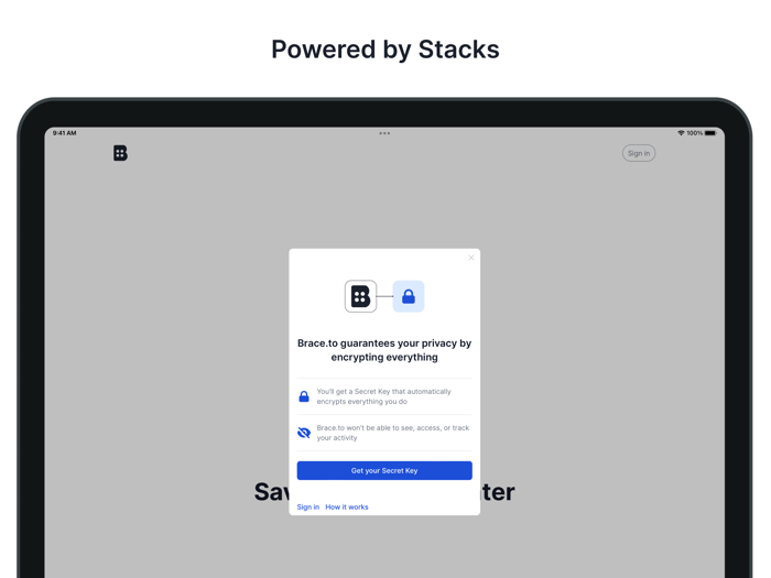 Brace.to - Bookmark Manager