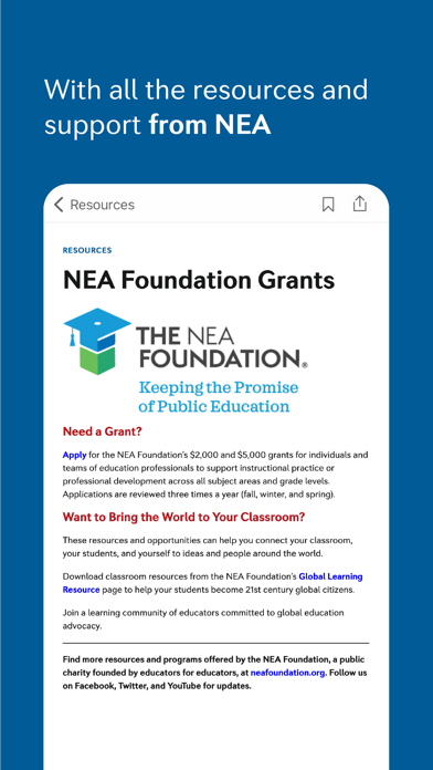 NEA Today Screenshot