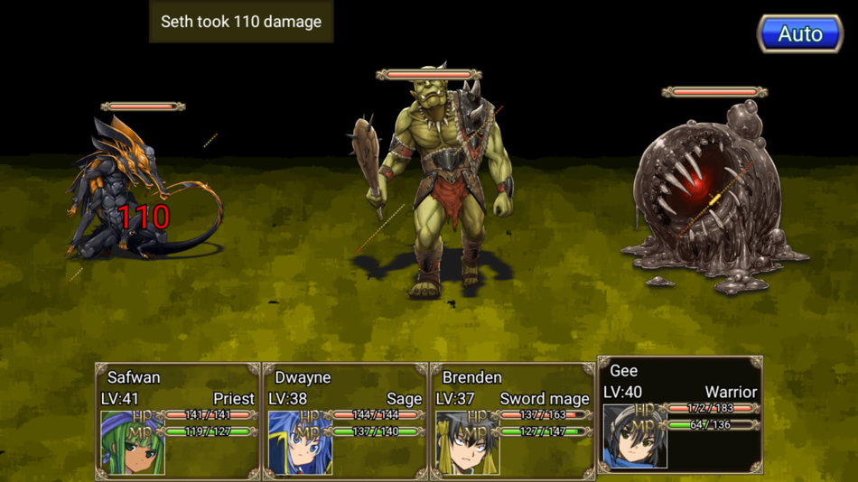 #2. Dungeon RPG -Abyssal Dystopia- (iOS) بواسطة: Yutaka Aoki