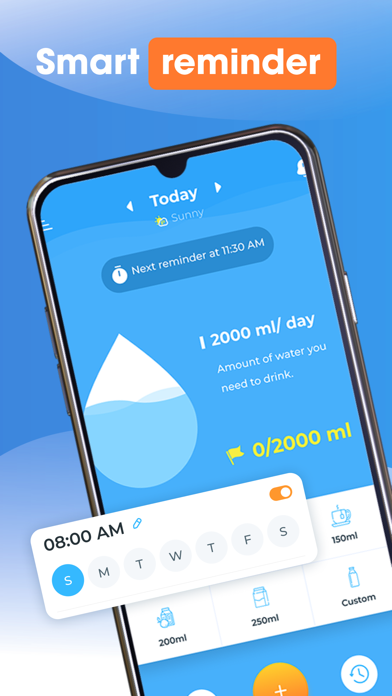Drink water & Water Reminder Screenshot